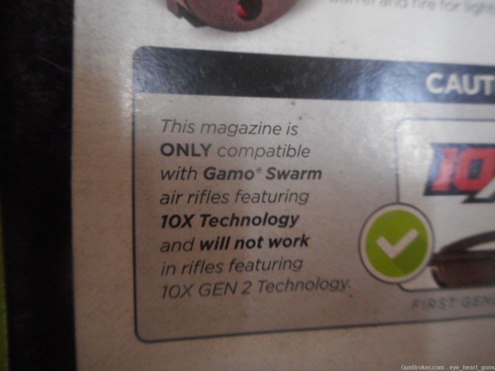 GAMO .22 10X magazine, GEN 1, Swarm 22 clip, GAMO 621258854-img-3