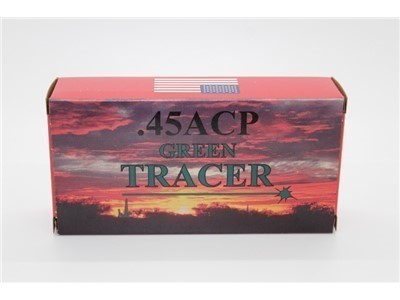 45 ACP green tracer ammo