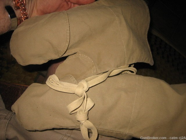 W.W. 2 JAPANESE MOSQUITO MITTENS USED BY SNIPERS.-img-0
