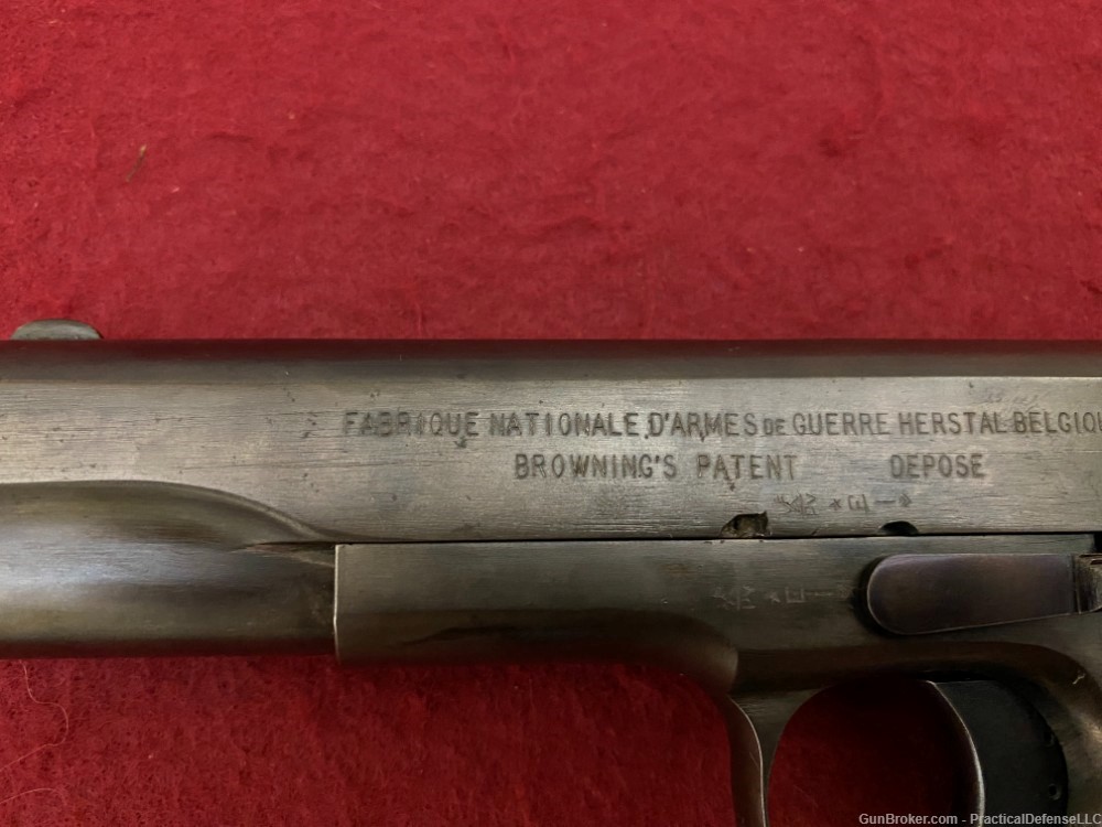 Interesting 1910 FN Grand Browning Recreation, Reproduction, like 1911-img-31