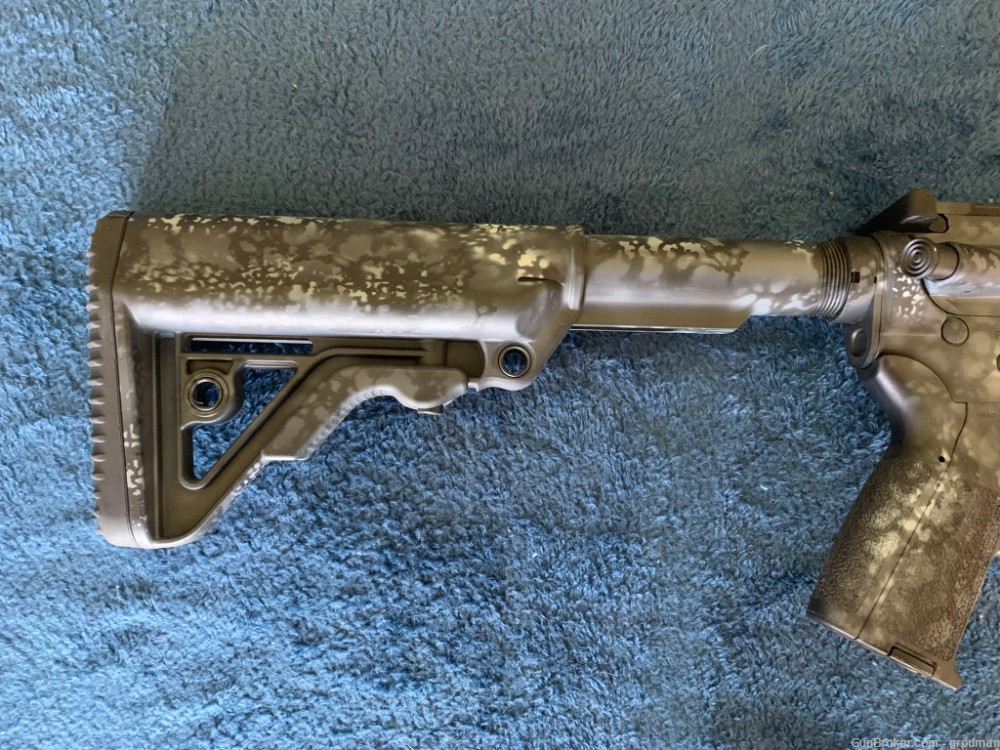 Rock River Arms LAR-15 with Cerakote tri-color camouflage-img-10