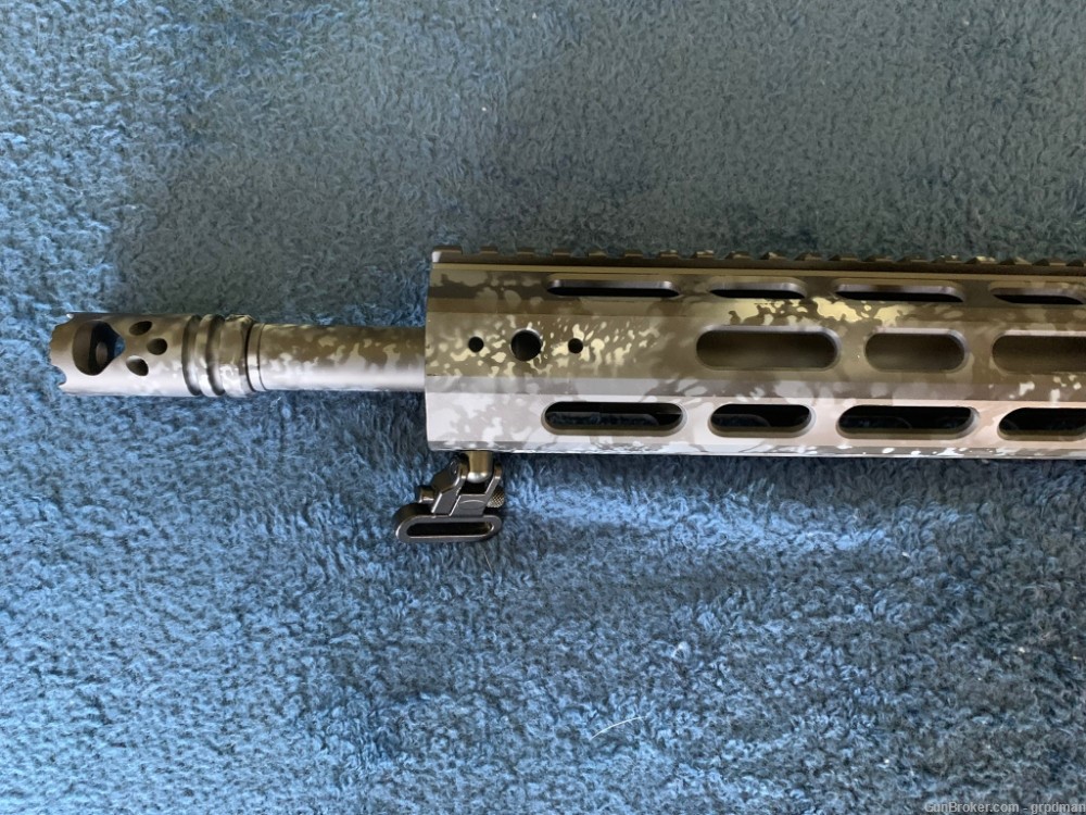 Rock River Arms LAR-15 with Cerakote tri-color camouflage-img-5