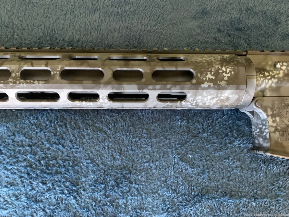 Rock River Arms LAR-15 with Cerakote tri-color camouflage-img-4