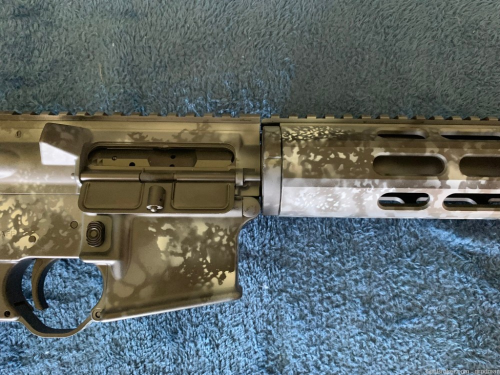 Rock River Arms LAR-15 with Cerakote tri-color camouflage-img-7