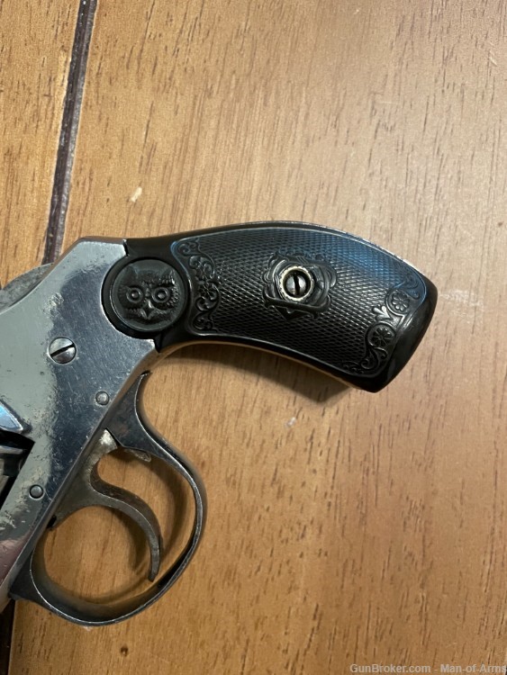 Iver Johnson Safety Hammer .32S&W Antique Revolver NO FFL Needed -img-3