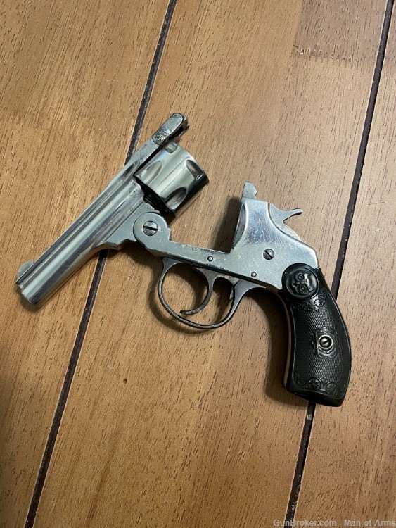 Iver Johnson Safety Hammer .32S&W Antique Revolver NO FFL Needed -img-8