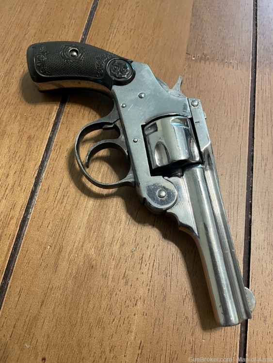 Iver Johnson Safety Hammer .32S&W Antique Revolver NO FFL Needed -img-5