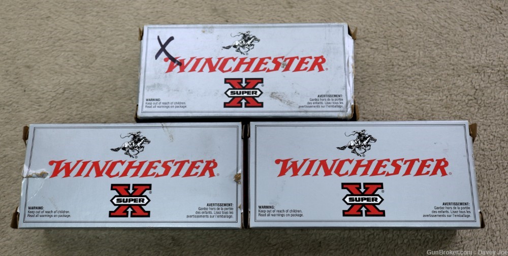 40 rounds 2 boxes scarce Winchester 25-35 ammo plus brass-img-0