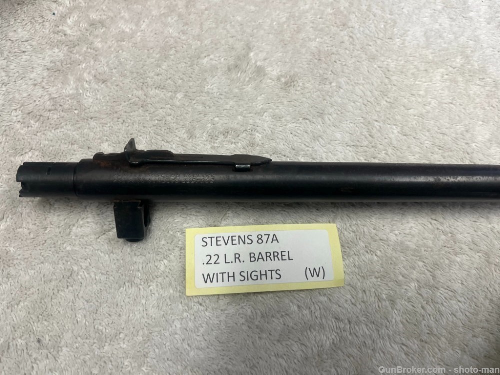 Stevens Model 87A .22 L.R. Barrel-img-2