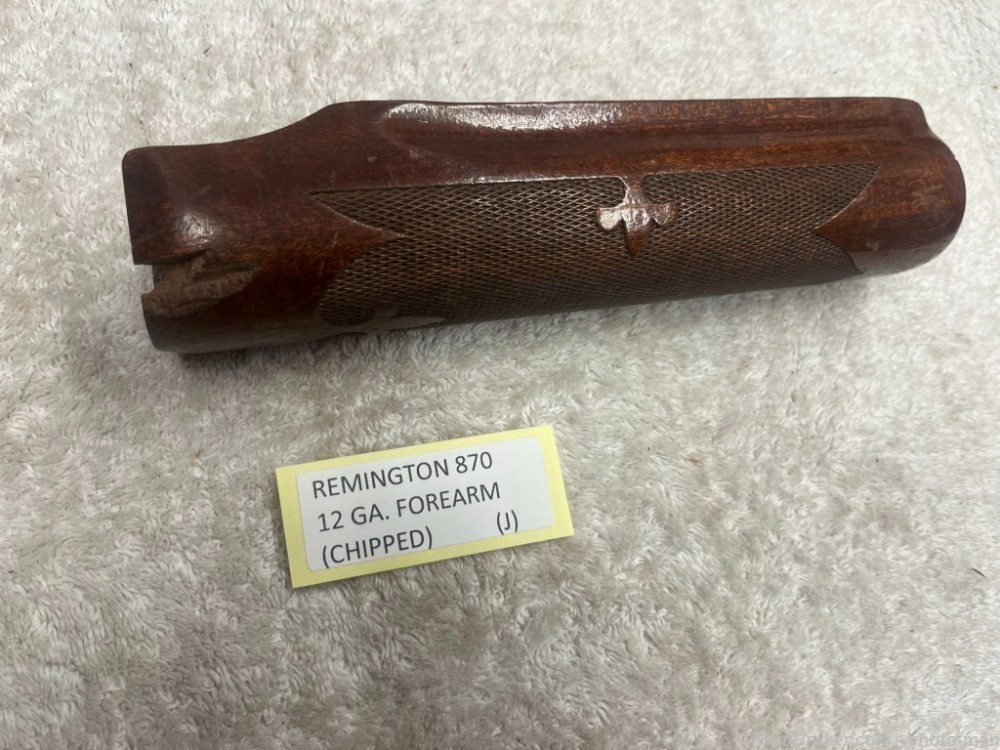 Remington Model 870, 12 Gauge Forearm (Chipped)-img-1