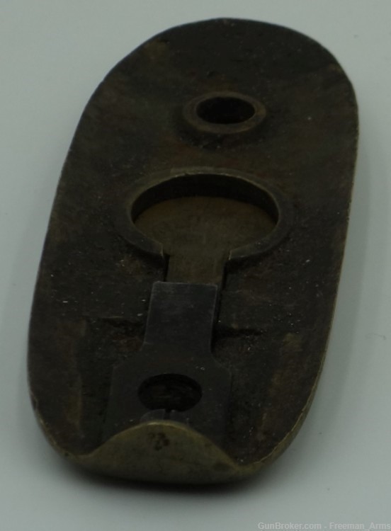  Lee Enfield Brass Keyhole Butt Plate-excellent-img-2