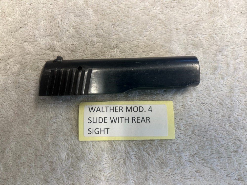 Walther Model 4 Slide With Rear Sight-img-1
