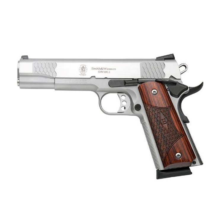 Smith & Wesson SW1911 E-series 45 ACP Pistol 5 SS/WD 108482-img-0