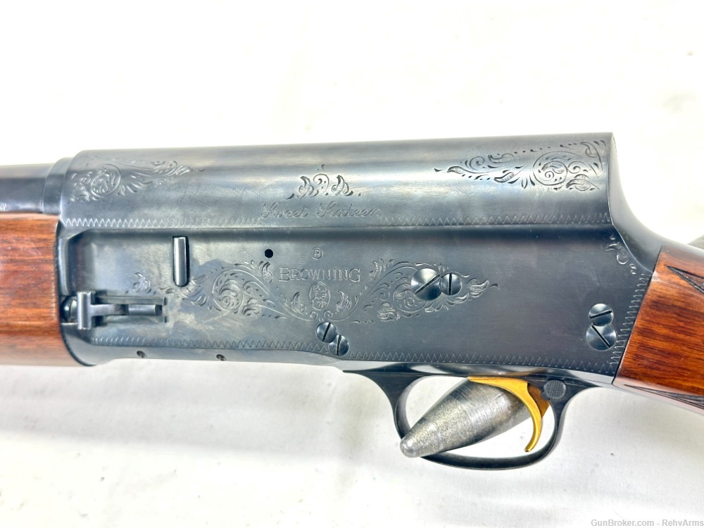 Rare 1954 Collector Grade Belgium Browning Shotgun A5 Sweet Sixteen 16 GA-img-22