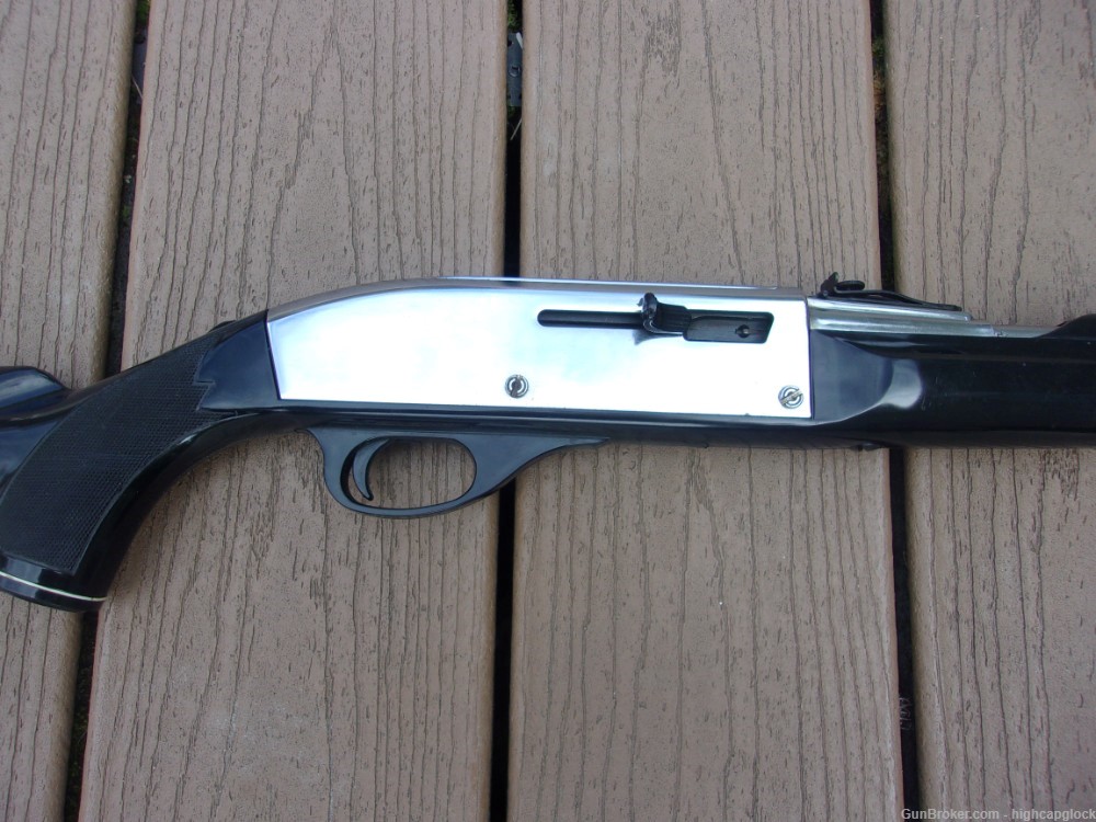 Remington Nylon 66 .22lr BLACK & Chrome Semi Auto 19.5" Rifle CLEAN $1START-img-3