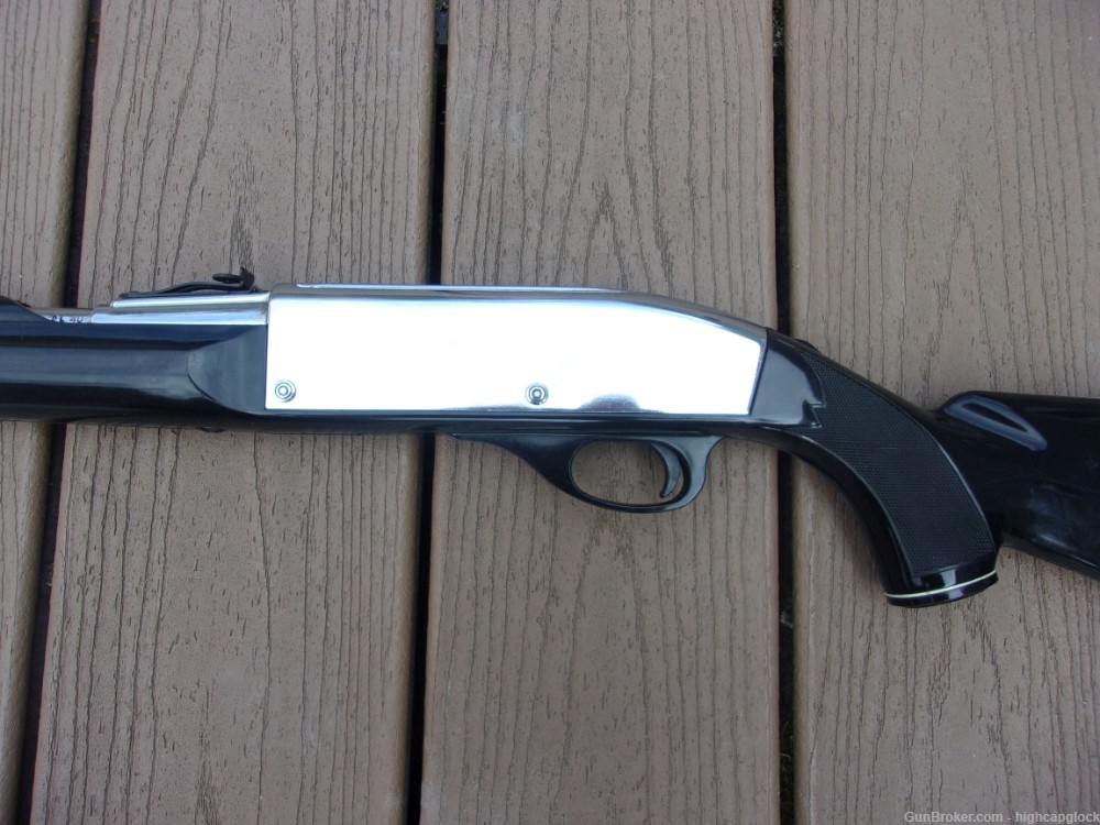 Remington Nylon 66 .22lr BLACK & Chrome Semi Auto 19.5" Rifle CLEAN $1START-img-8