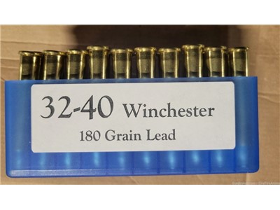 .32-40 Winchester 32-40 WIN 180 grin lead 20 Rounds No cc fees