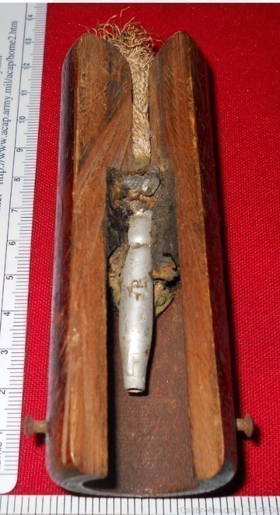 GERMAN DETECTOR PROOF BOOBY TRAP FIRING DEVICE FUZE Col. Jarrett COLLECTION-img-2