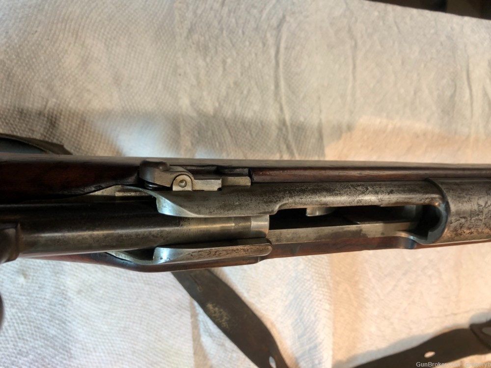 German Commission Gew 88, 7.92x57, sling, two enblock with rounds. Antique.-img-25