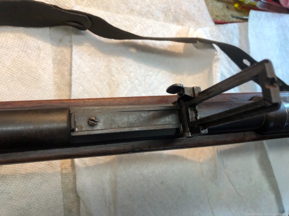 German Commission Gew 88, 7.92x57, sling, two enblock with rounds. Antique.-img-31