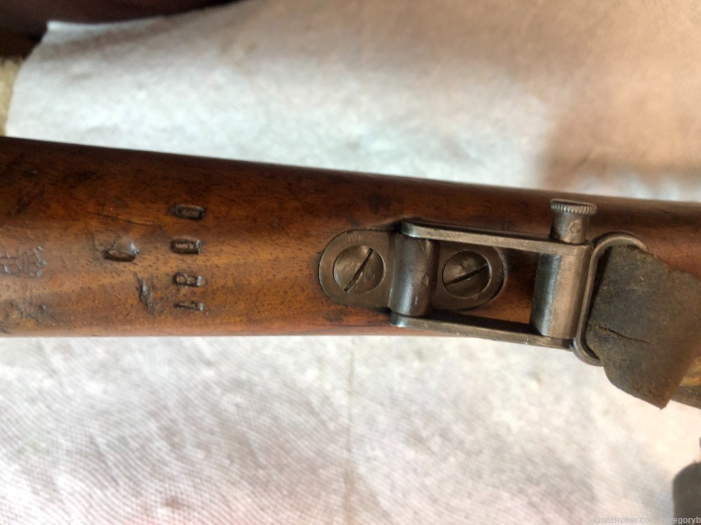 German Commission Gew 88, 7.92x57, sling, two enblock with rounds. Antique.-img-24