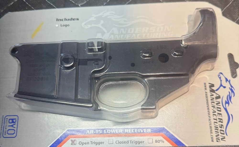 Anderson Manufacturing AM-15 Stripped lower. Sequential #s available!-img-0