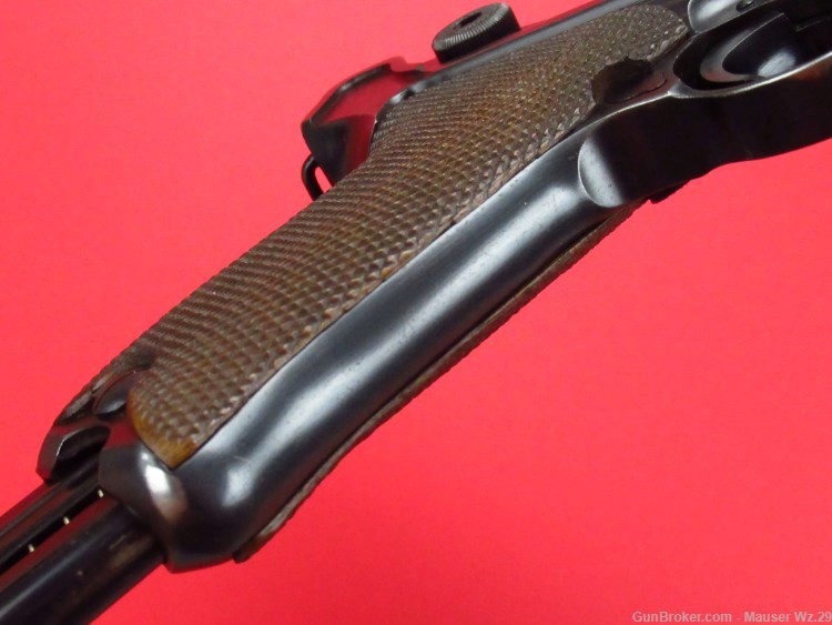Excellent 1938 code S/42 Luger P08 Mauser German Army Pistol 9mm P38-img-60