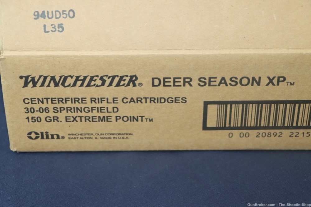 Winchester Deer Season XP 30-06 Rifle Ammunition 200RD Ammo Case 150GR -img-8
