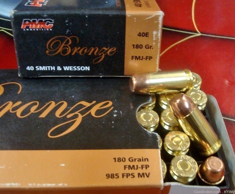 1000 PMC .40s&w FMJ PMC 180 gr .40 ammo 40E new-img-2