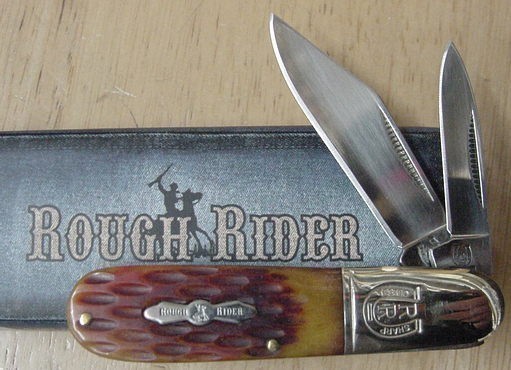 Rough Rider Barlow Knife Amber RR201-img-0