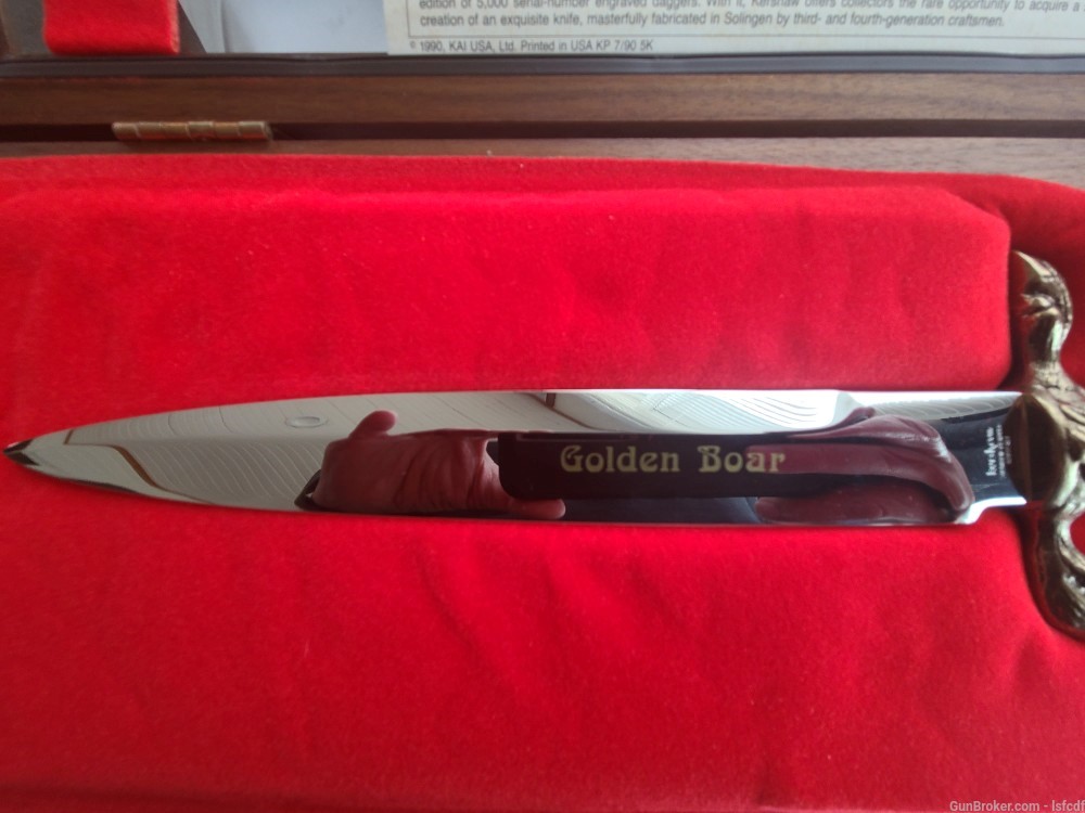 Kershaw Golden Boar Dagger-img-1