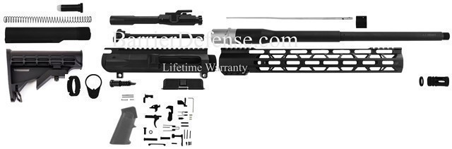 U-Build AR10 20" .308 Rifle Kit AR-10 Model BD-LR20-Kit-img-0