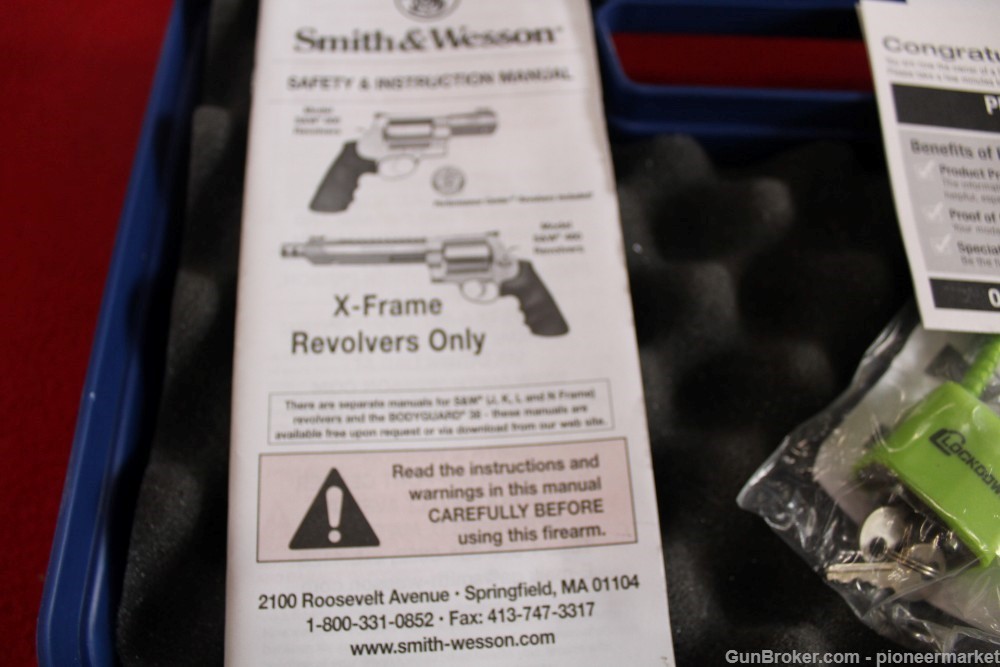 Smith & Wesson 500 S&W cal. 6.5" Bbl.Ported by S&W, like N.I.B.-img-17