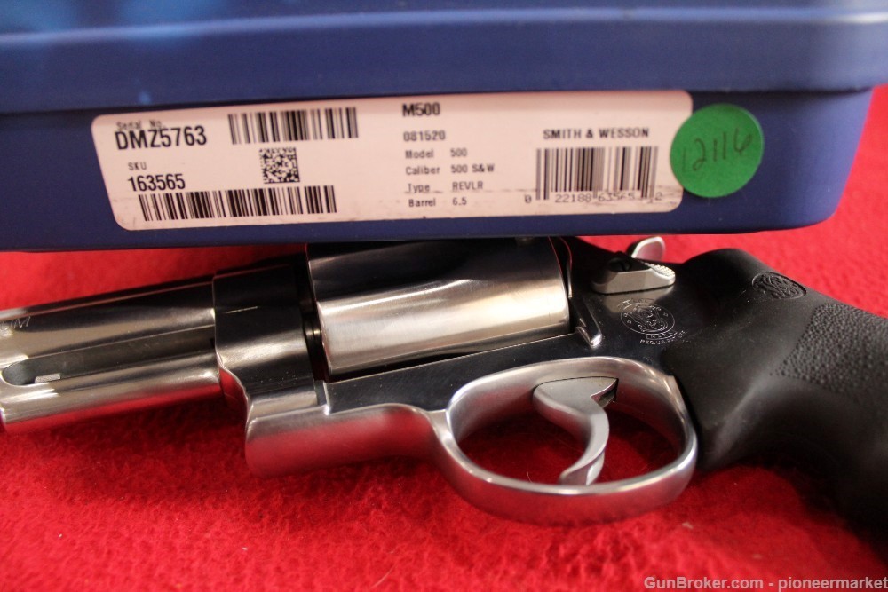 Smith & Wesson 500 S&W cal. 6.5" Bbl.Ported by S&W, like N.I.B.-img-18