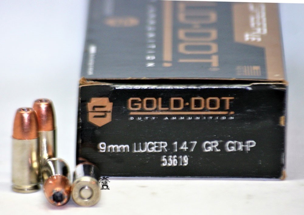 SPEER GOLD DOT LE Duty HP Ammo 9mm 147 Grain GDHP 9 mm GoldDot 50 RDS-img-1
