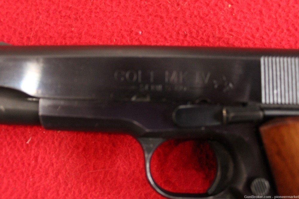 Colt 45acp "Commander" MK IV 80 series Light Weight, All Orig.-img-6