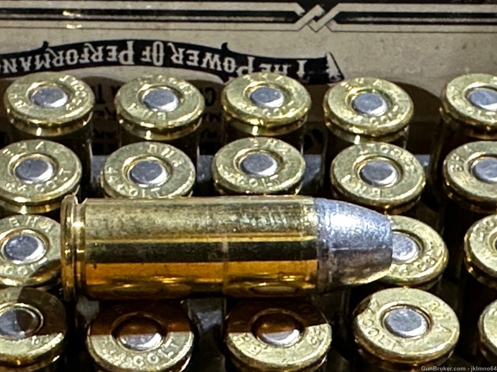50 rounds of Black Hills Ammunition 44 Colt 230 grain FPL brass cased ammo-img-7