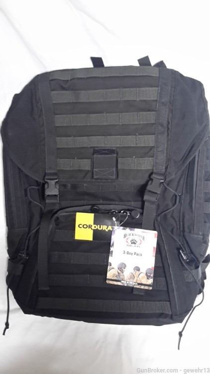Blackwater Gear 3-Day Tactical Assault Back Pack, NWT -img-0