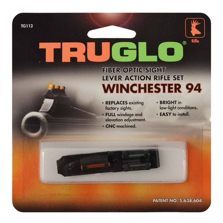 TRUGLO Fiber Optic  Sight Lever Action Rifle Set for Winchester 94 (TG112)-img-3