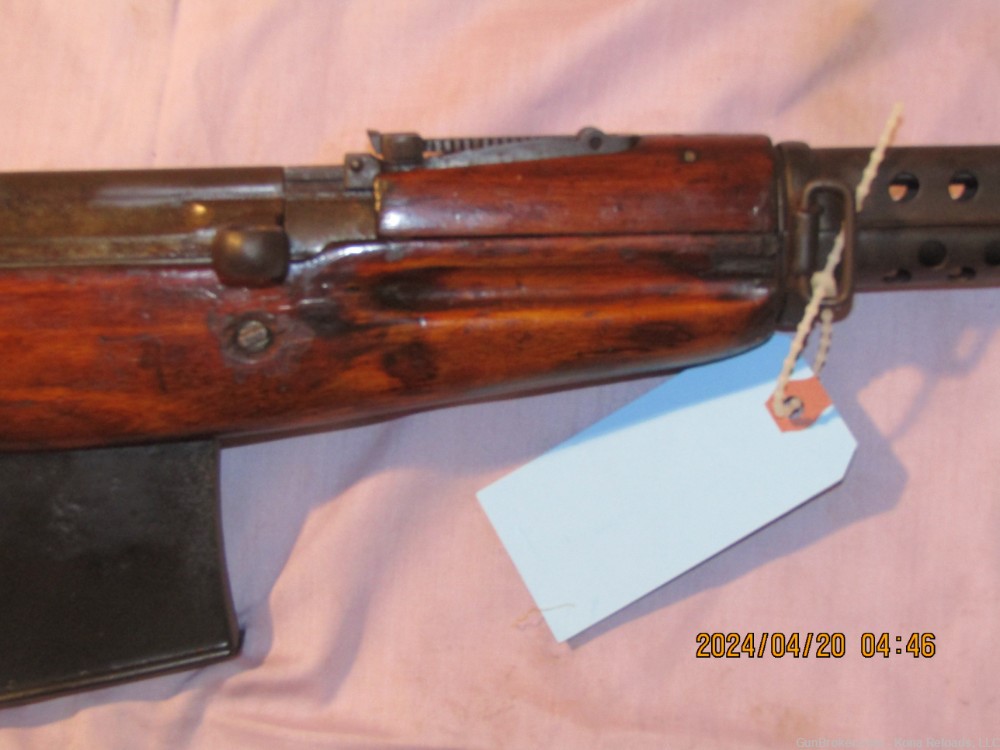SKT-40, carbine version of SVT-40, 18 & 3/4 inch barrel, fair condition-img-2