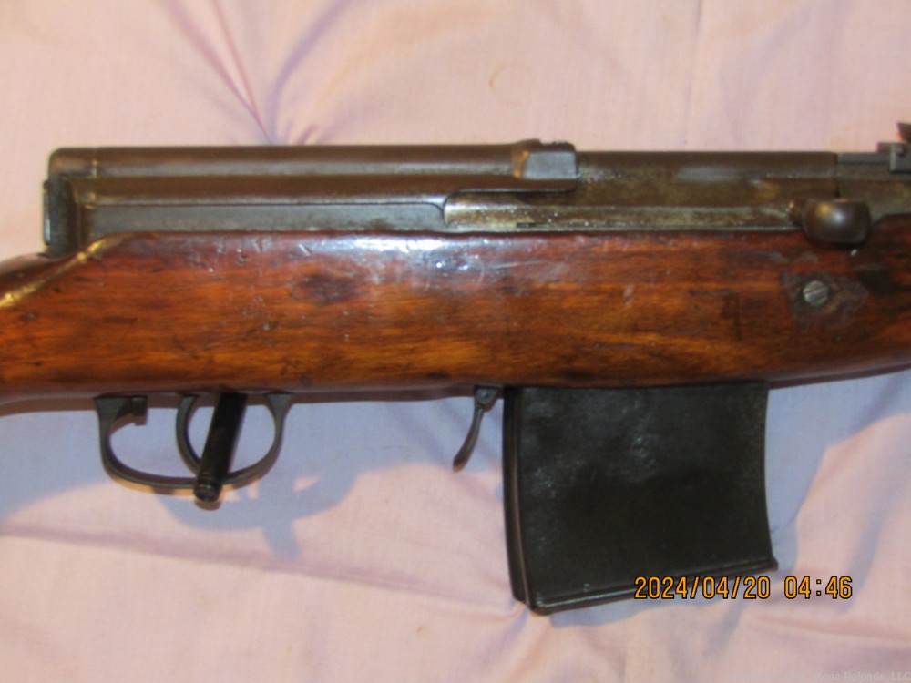 SKT-40, carbine version of SVT-40, 18 & 3/4 inch barrel, fair condition-img-1