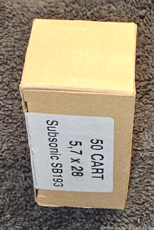 Rare FN 5.7x28mm SB193 Subsonic AP 5.7x28 like SS190 L191 T6B -img-3