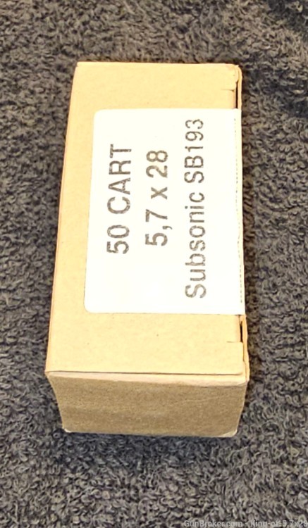 Rare FN 5.7x28mm SB193 Subsonic AP 5.7x28 like SS190 L191 T6B -img-1