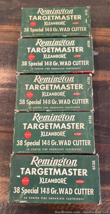Remington Kleanbore Targetmaster 38 special ammunition -img-1