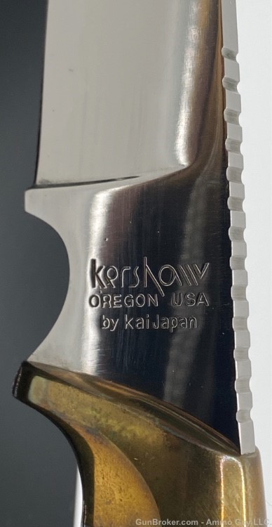Kershaw Fixed blade knife Vintage and Collectible by Kai Japan-img-1