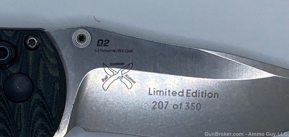 Benchmade 300 Axis lock Limited Edition Knife Collectible -img-2