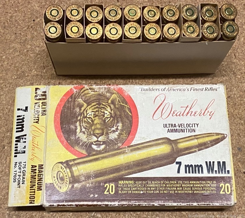 Weatherby 7mm Wby. Magnum Ammunition -img-1