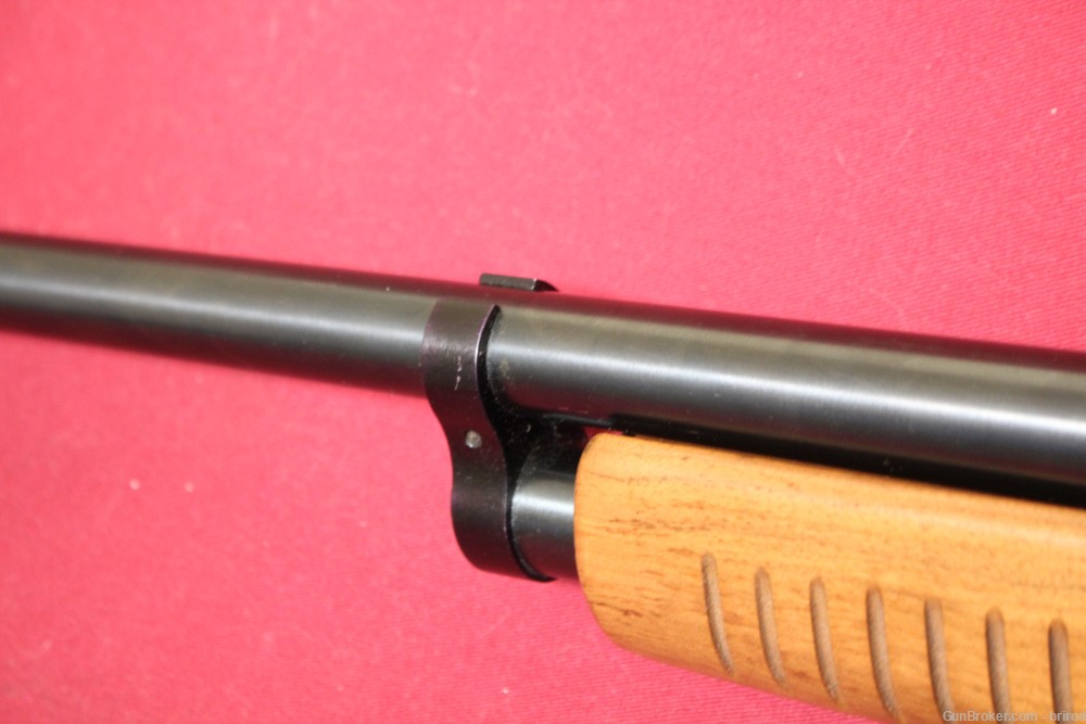 JC Higgins M20 12ga Pump Shotgun - 28" Barrel, Blued W/Wood Stocks - NICE!-img-18