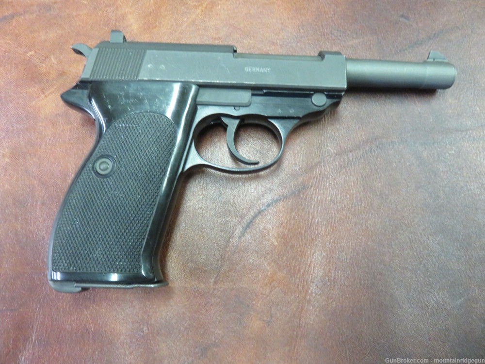 Walther P 38 Semi-Automatic Pistol in 9mm German Made Circa 1962-img-12