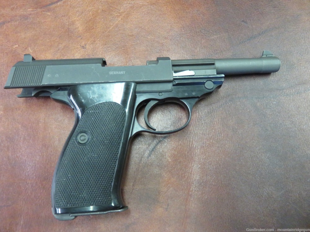 Walther P 38 Semi-Automatic Pistol in 9mm German Made Circa 1962-img-25